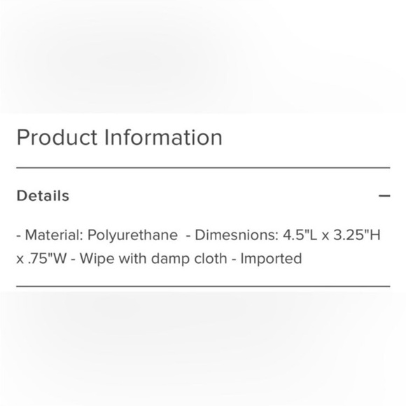Francesca’s collections Mandy Croc Embossed Envelope Key Ring in black color - Picture 3 of 12